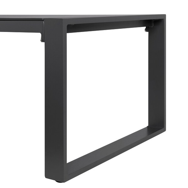 Outdoor Aluminum Glass Table