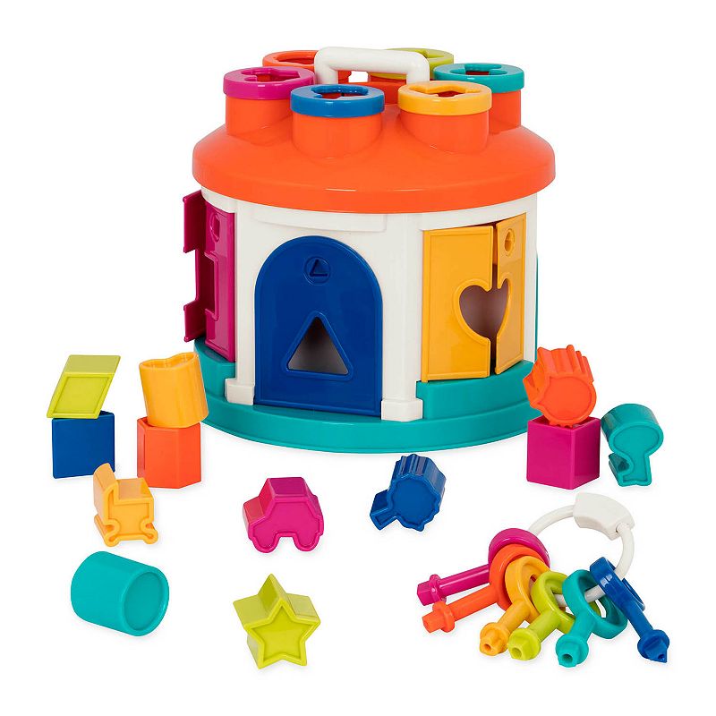 Battat Shape Sorter House Playset