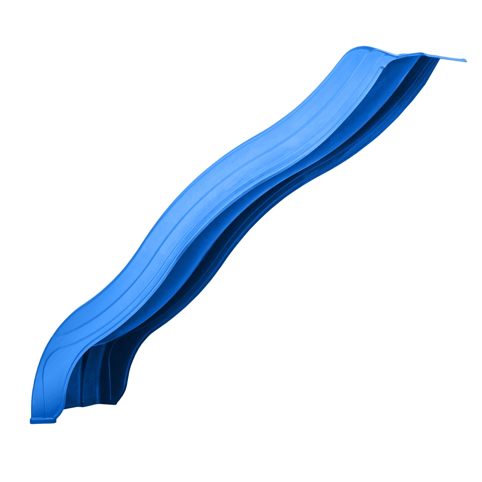 Swing-N-Slide 4 Foot Apex Wave Slide with Lifetime Warranty， Blue