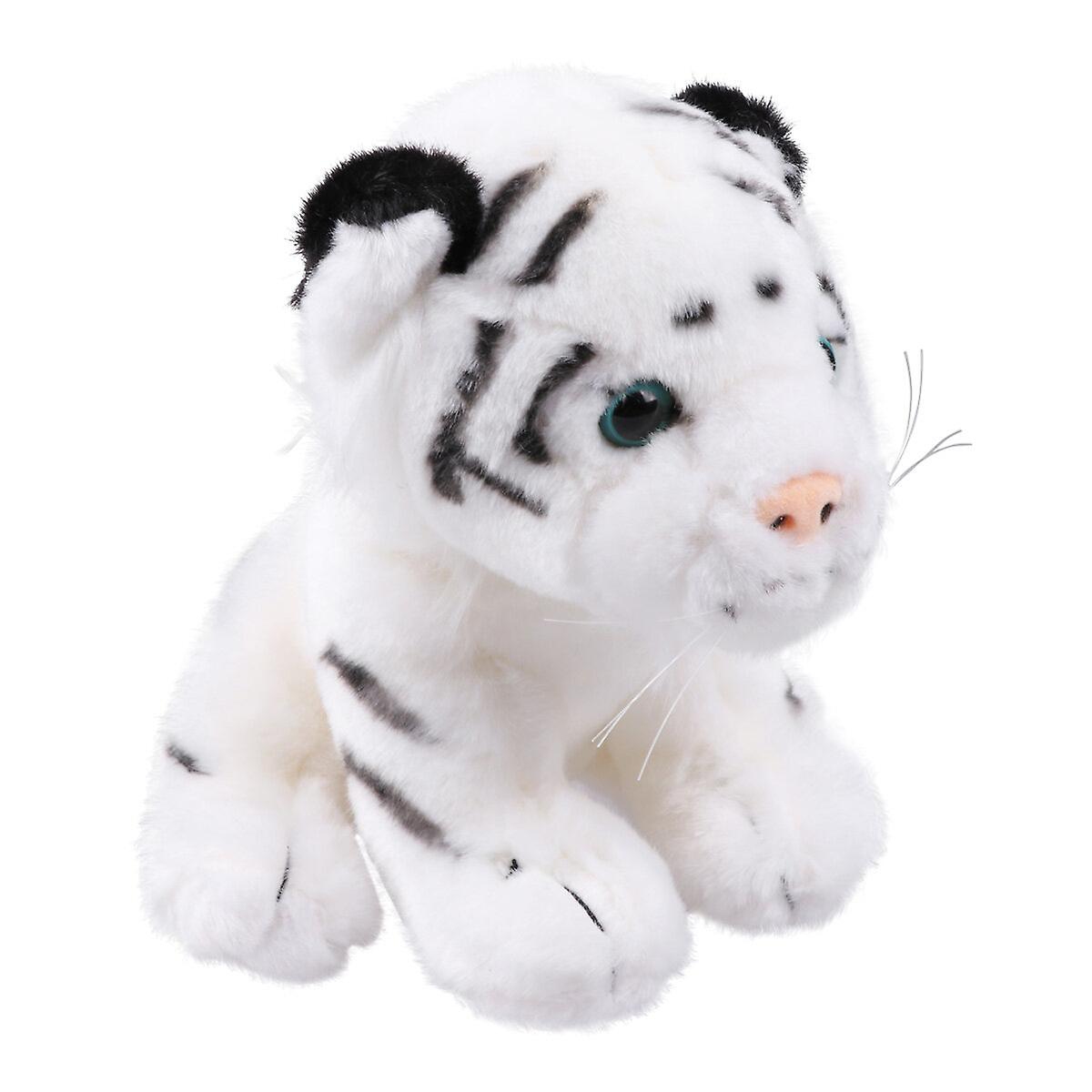 1pc 22cm Stuffed Tiger Doll Cartoon Simulation Manchurian Tiger Plush Toy Peluche Doll