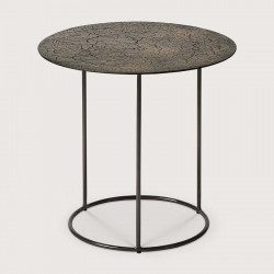 Table d'appoint Celeste Lava Whisky Ethnicraft - Table d'appoint - GRIIN