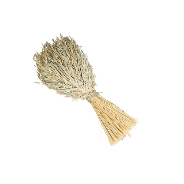 Beige Dried Plant Handmade Wheat Stalk Bundle Grass Natural Foliage