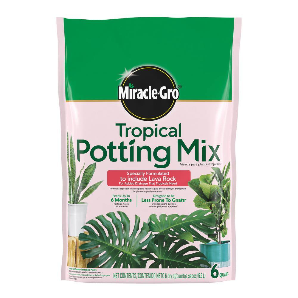 Miracle-Gro 6 Qt. Tropical Potting Mix 71276430