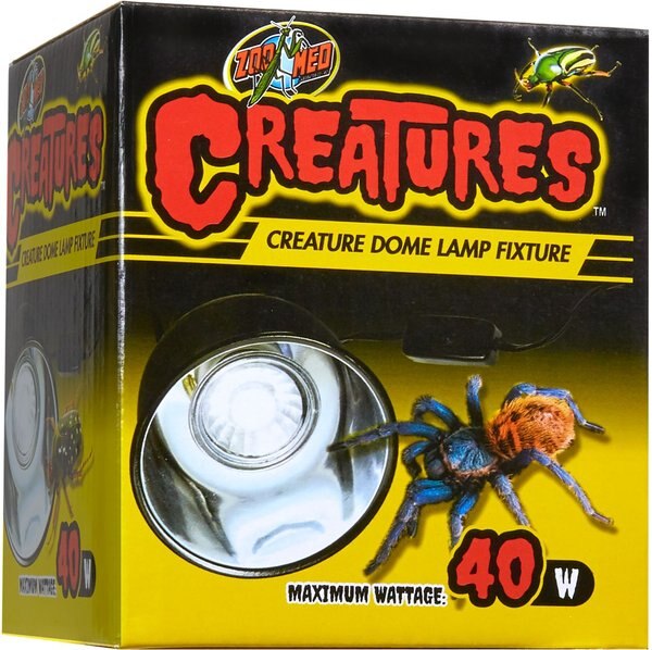 Zoo Med Creatures Creature Dome Reptile Lamp Fixture， 40W