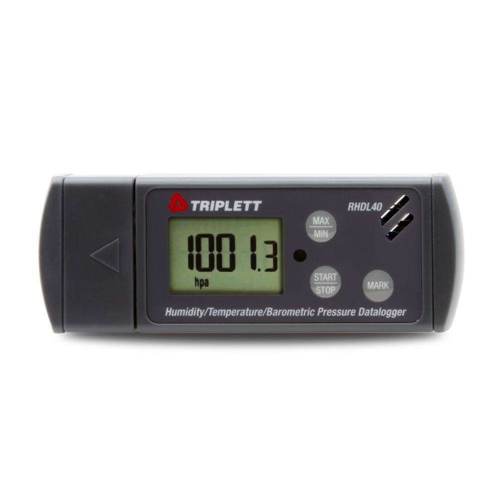 TRIPLETT TemperatureHumidityBarometric Pressure PDF Datalogger with Cert. of Traceability to NIST RHDL40-NIST