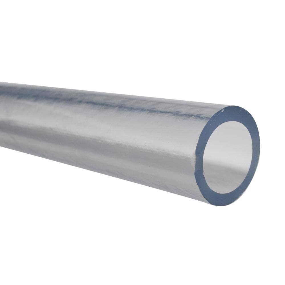 Everbilt 1-78 in. O.D. x 1-12 in. I.D. x 24 in. Clear PVC Vinyl Tube HKP001-PVC017