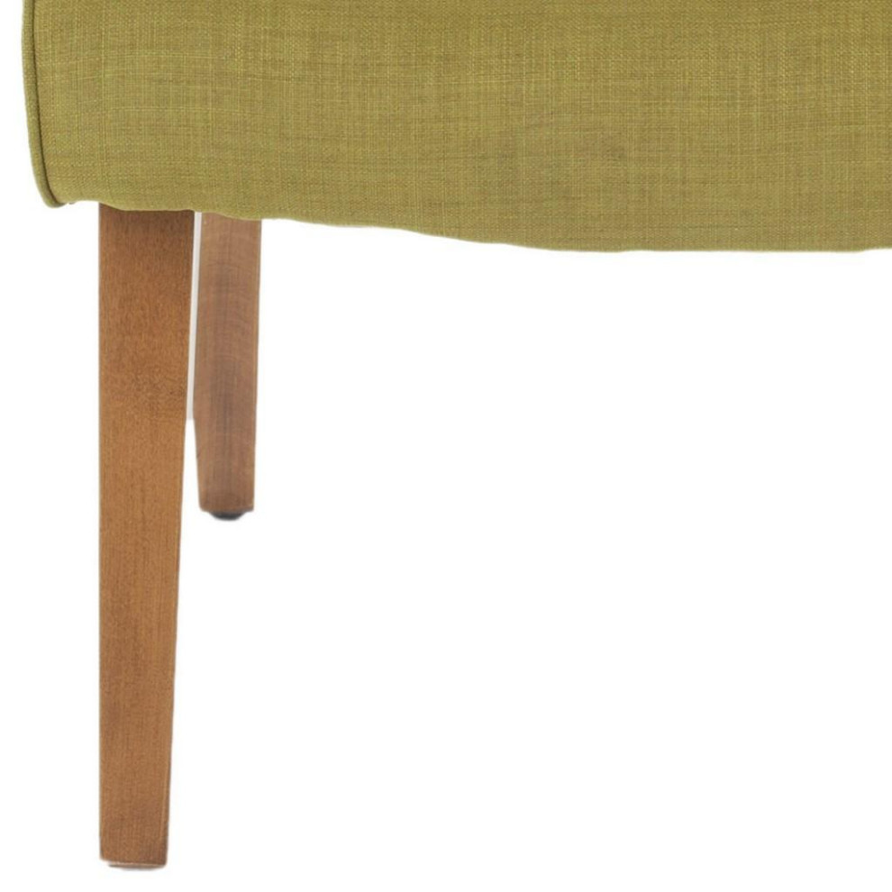 Dale Chair With Buttons Sweet Pea Green   Midcentury   Armchairs And Accent Chairs   by V.S.D Furniture  Houzz