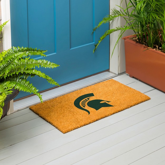 Coir Mat 16 quot x28 quot Michigan State University