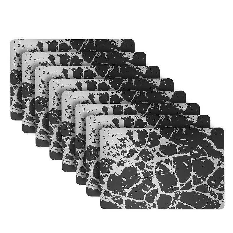 Dainty Home Marble Cork 12 x 18 Placemats Set Of 8