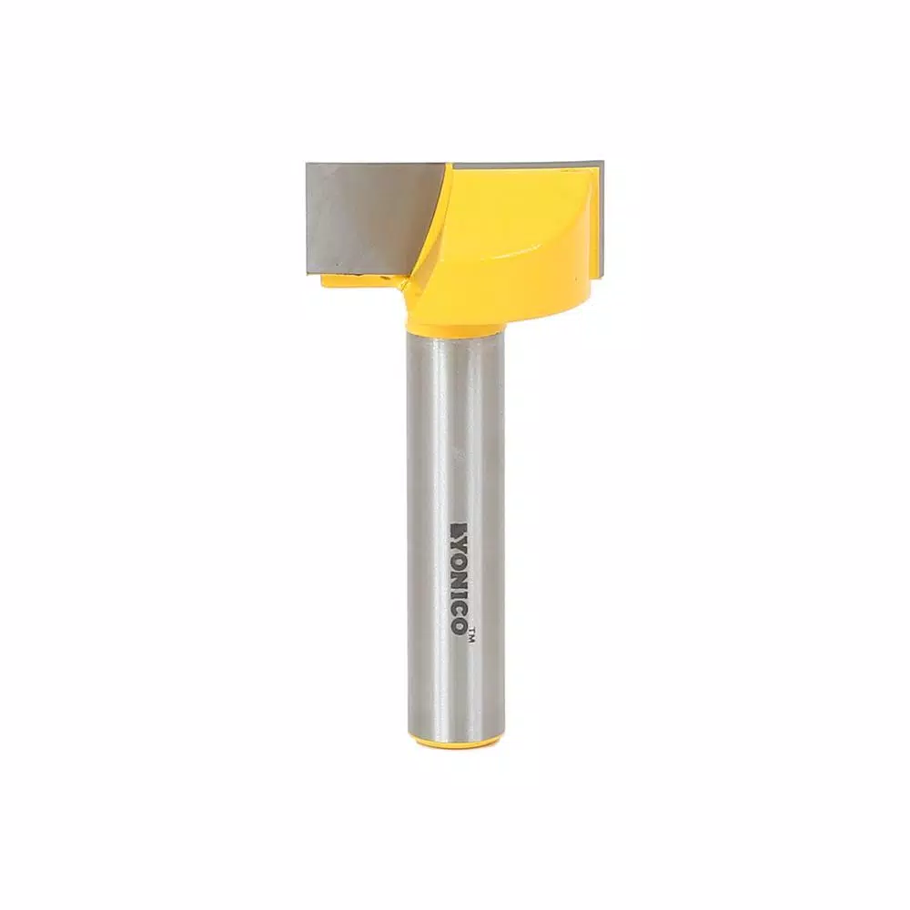 Yonico Bottom Cleaning 1-1/2 in. Dia 1/2 in. Shank Carbide Tipped Router Bit and#8211; XDC Depot