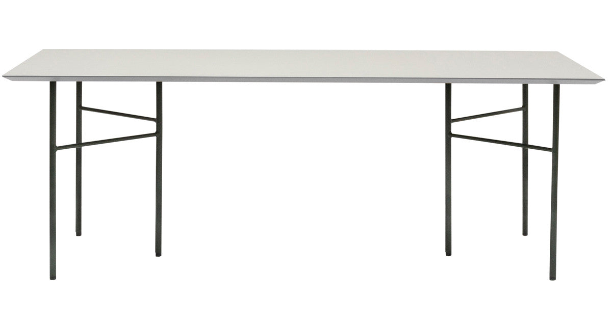 Mingle Table Top in Linoleum Light Grey