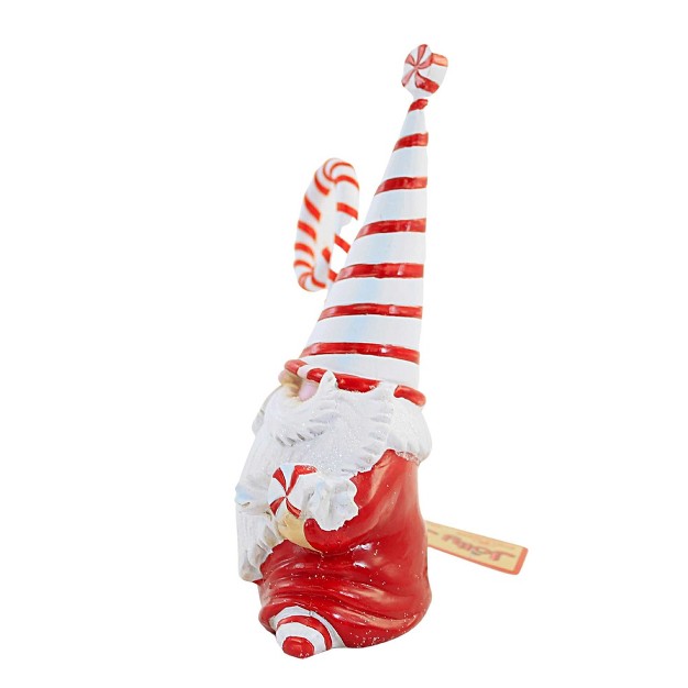 Christmas Jolly Jingle Gnome One Figurine 6 75 Inches Desserts Sweets Polyresin Multicolored