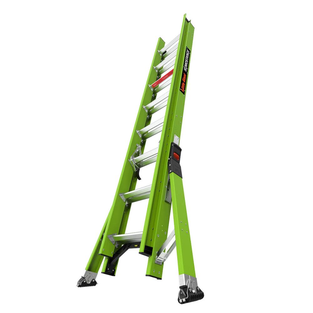 HyperLite SumoStance 16 ft Type IA Fiberglass Extension Ladder