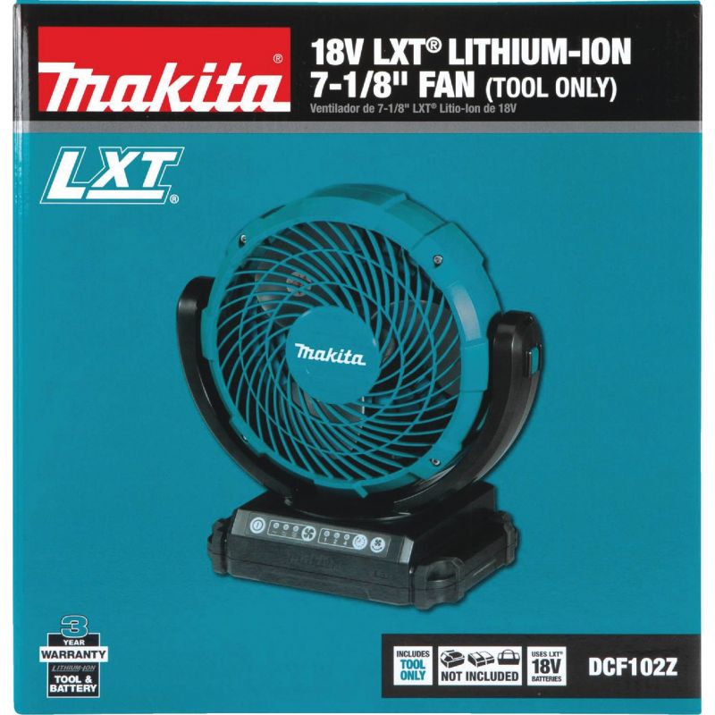 Makita 18V 7-1 8 In. Cordless Jobsite Fan