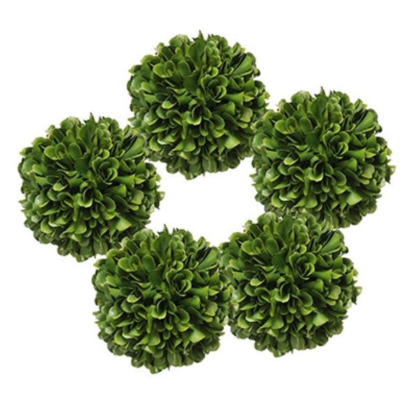 Artificial Boxwood Ball Topiary Orbs