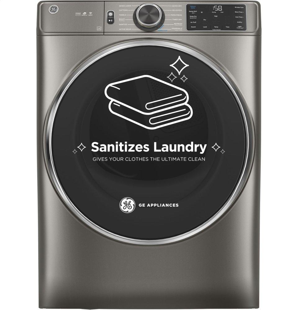 Ge Appliances GFD65ESPNSN Ge® 7.8 Cu. Ft. Capacity Smart Front Load Electric Dryer With Steam And Sanitize Cycle