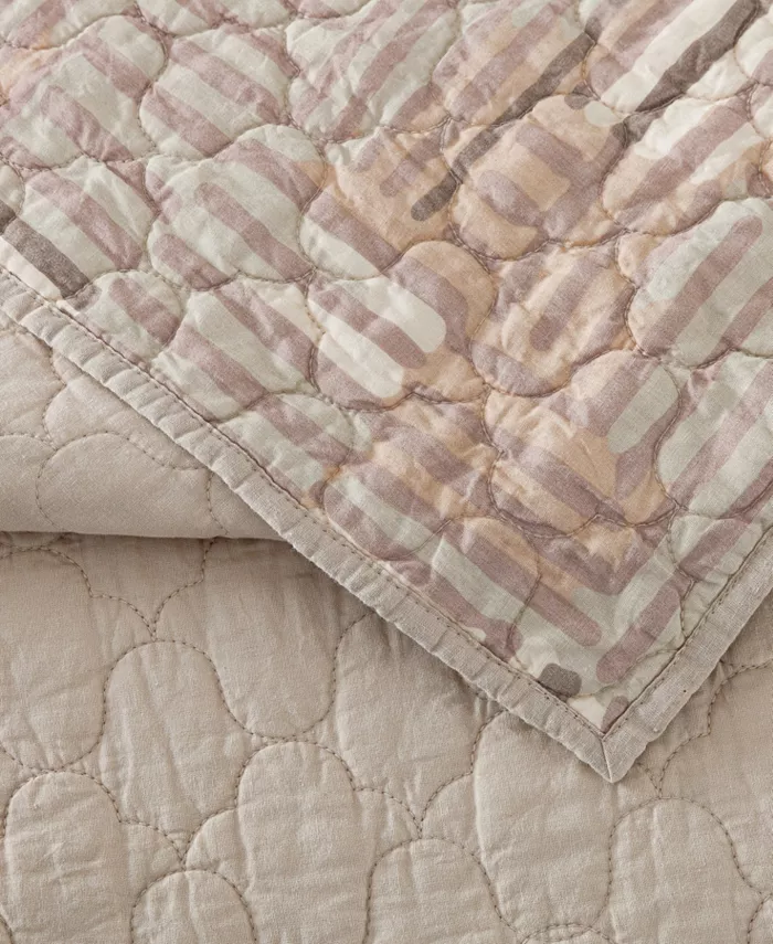 Makers Collective  Justina Blakeney Abrazo 3 Piece Quilt Set， Full Queen