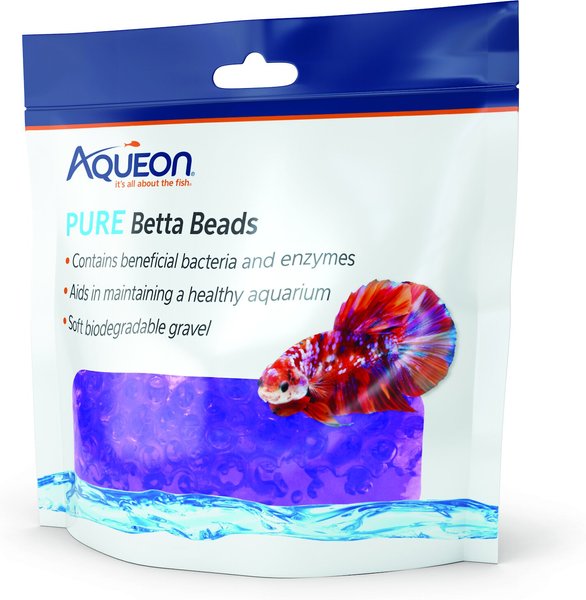 Aqueon PURE Betta Beads Aquarium Water Care， 8.8-oz bag