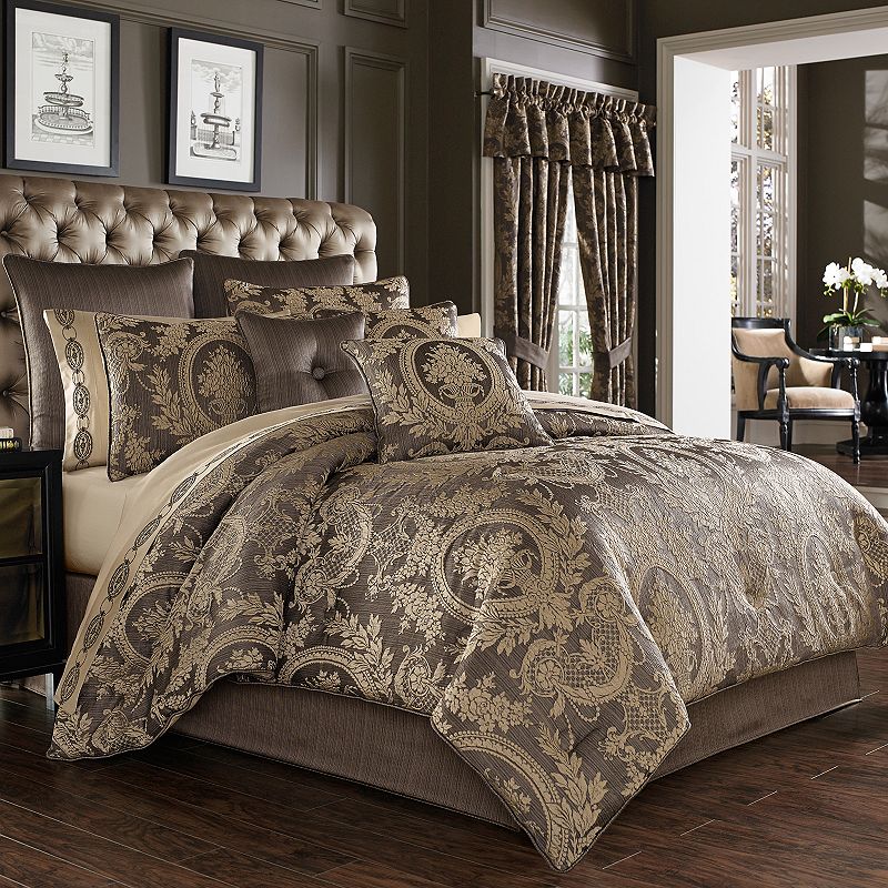 Five Queens Court Neapolitan Mink Comforter Set or Euro Sham