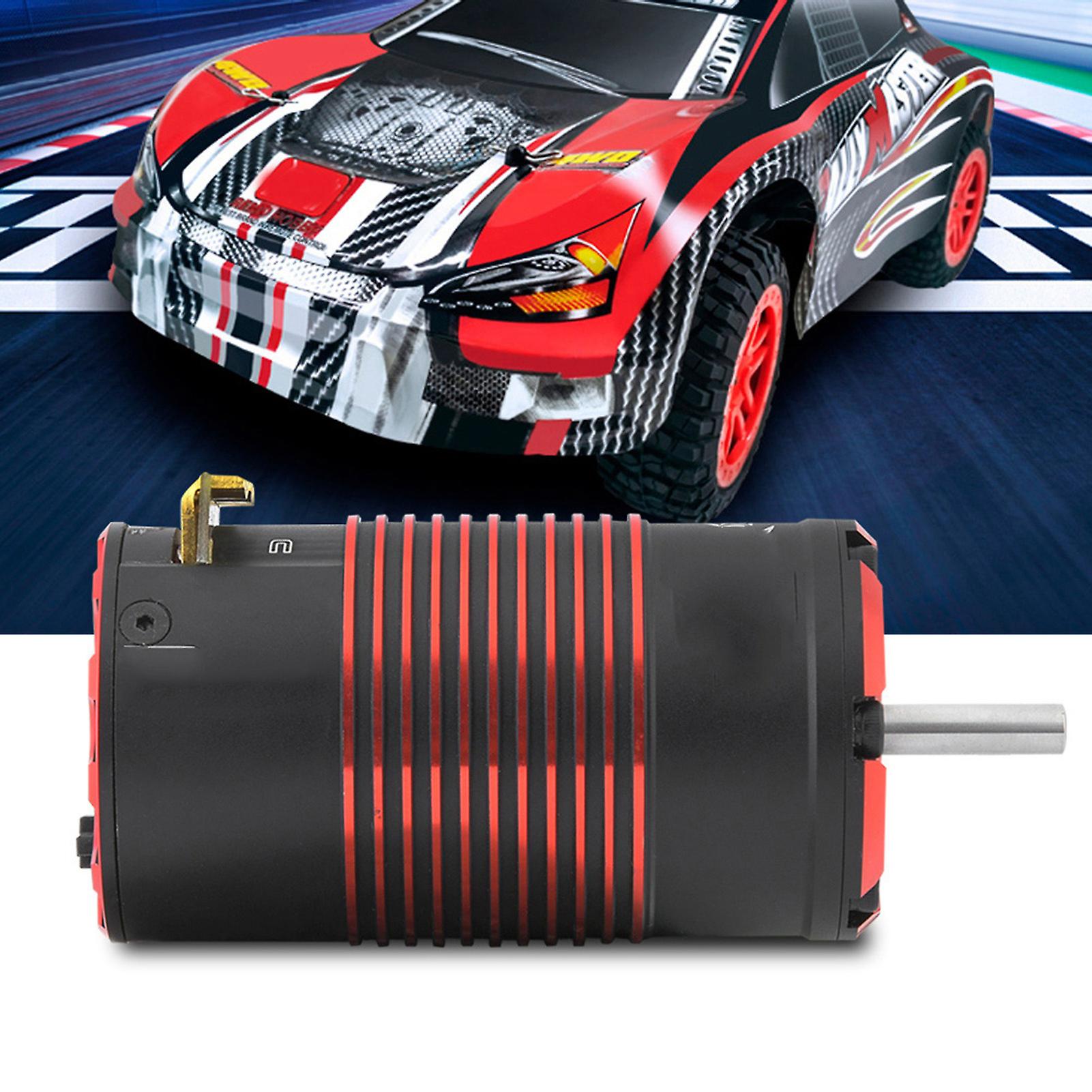 4274 V2 Brushless Sensored Motor 4 Pole Fit For 1/8 On Road Rc Car Accessory (1700 Kv)