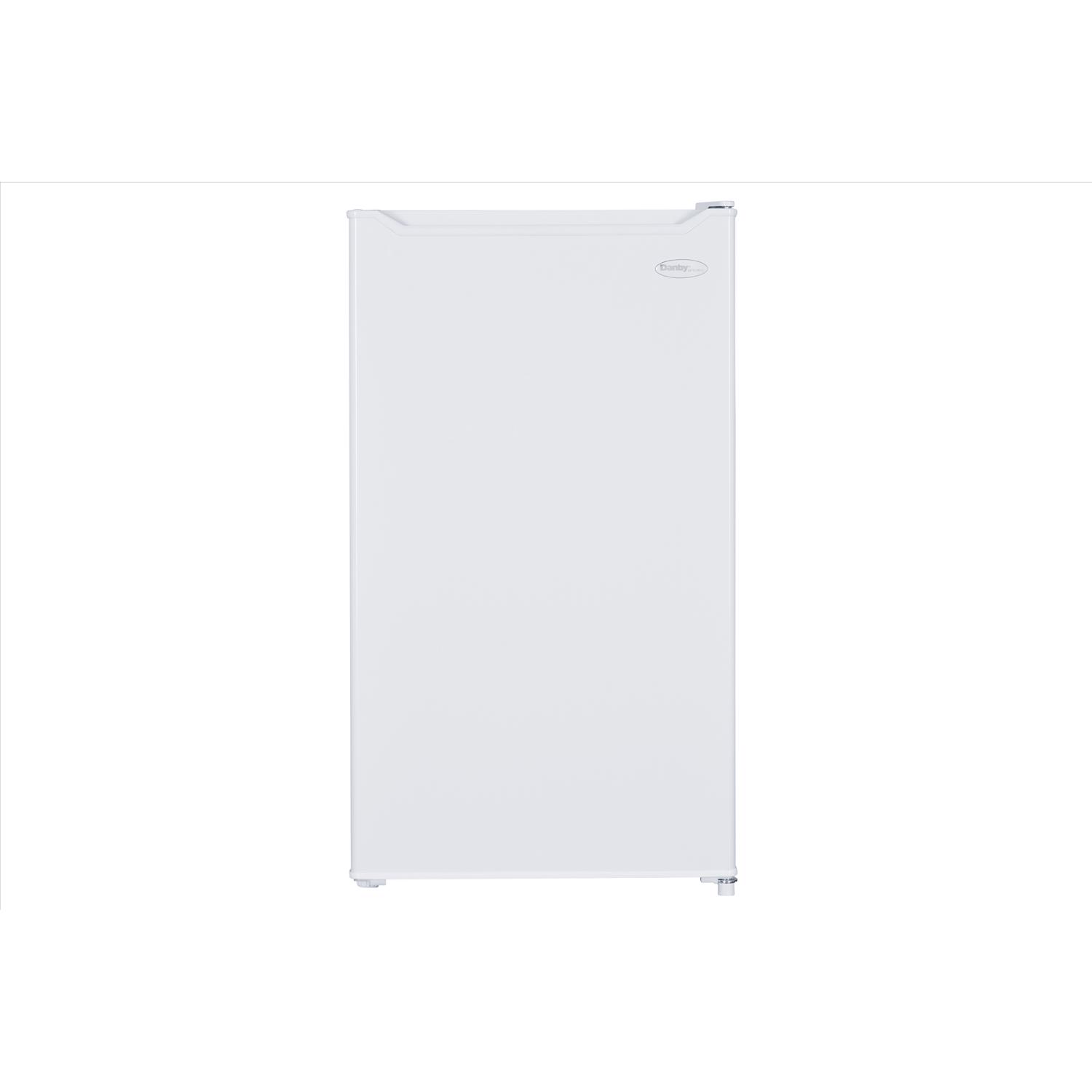 Danby 3.2 ft White Plastic Compact Refrigerator 150 W