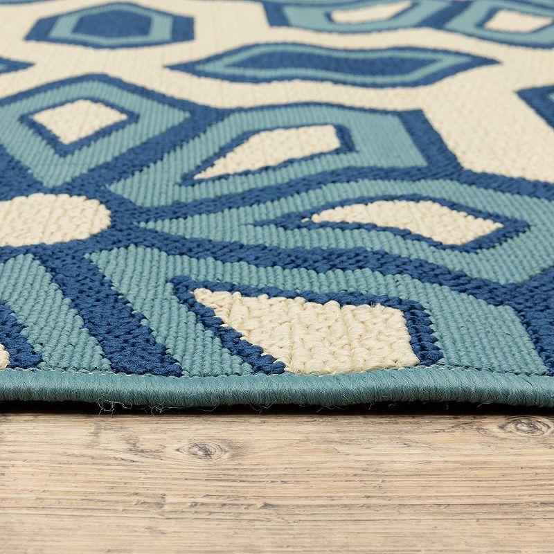 StyleHaven Cayman Geometric Indoor Outdoor Rug