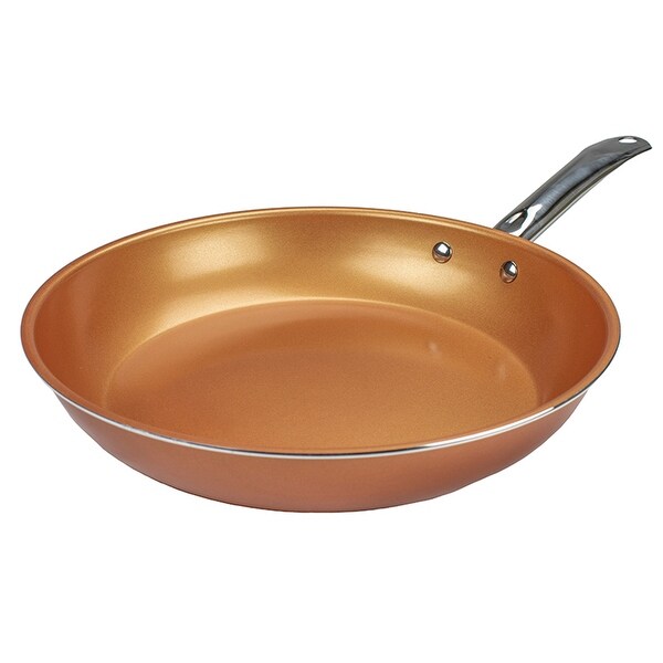 11 Inch Nonstick Induction Copper Frying Pan