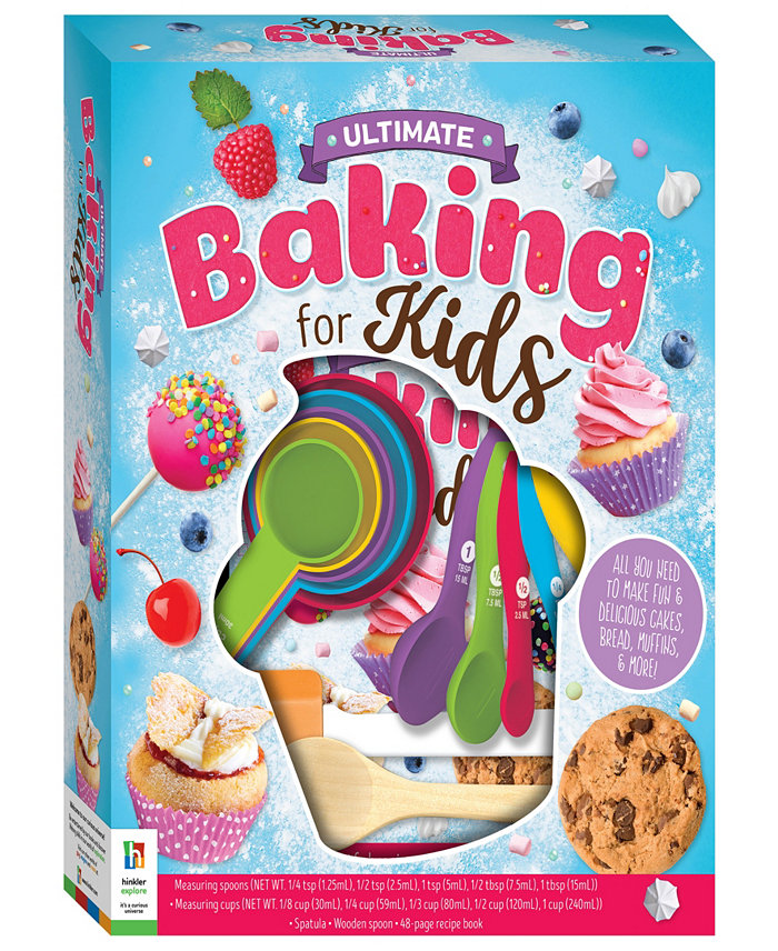 Hinkler Ultimate Baking For Kids Kit Cookbooks For Kids Cooking With Children Baking Utensils And Guides Childrens Hobbies Learn To Bake Baking For Kids