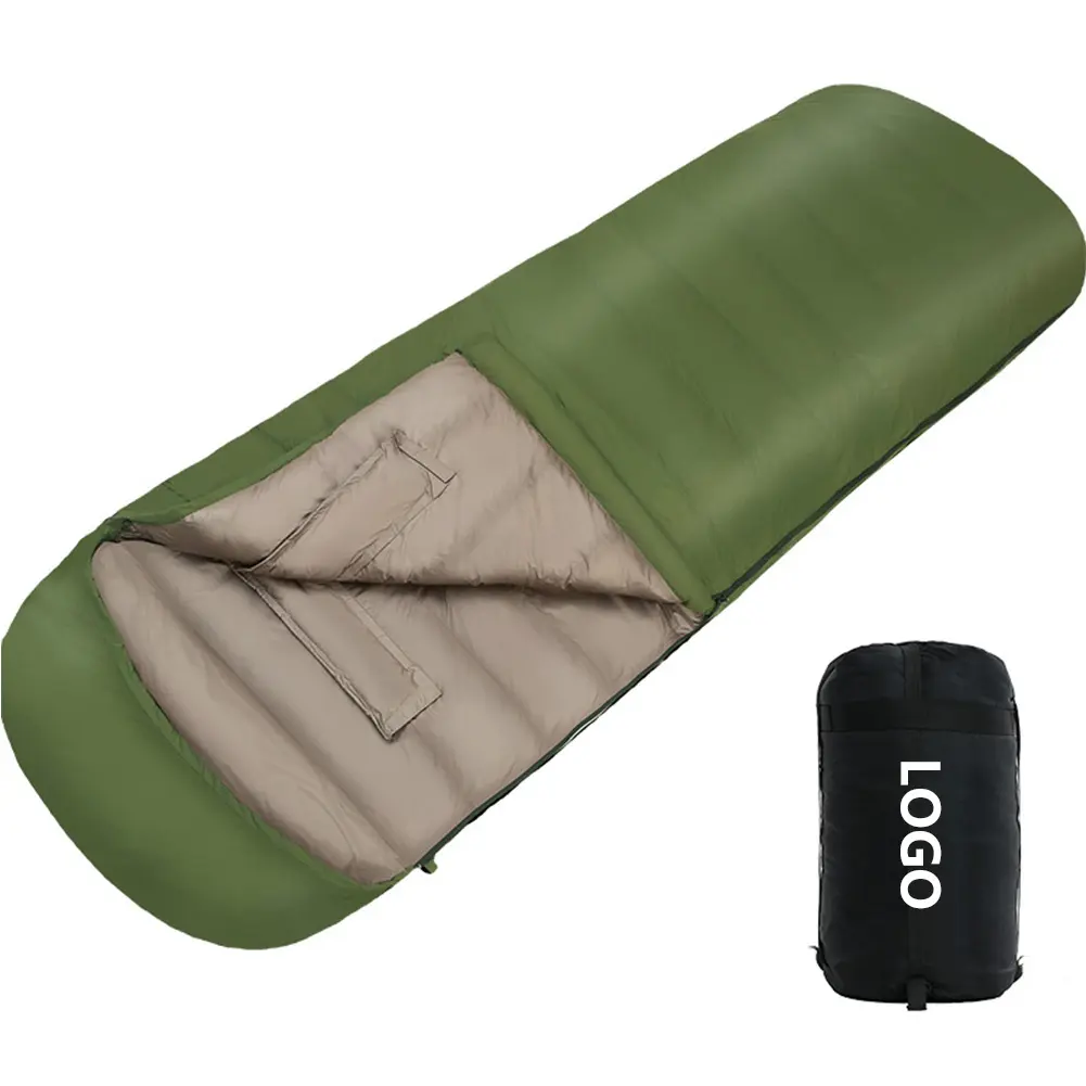 Camping Sleeping Bag Lightweight 4 Season Warm   Cold Envelope Backpacking Sleeping Bag for Outdoor Traveling Hiking