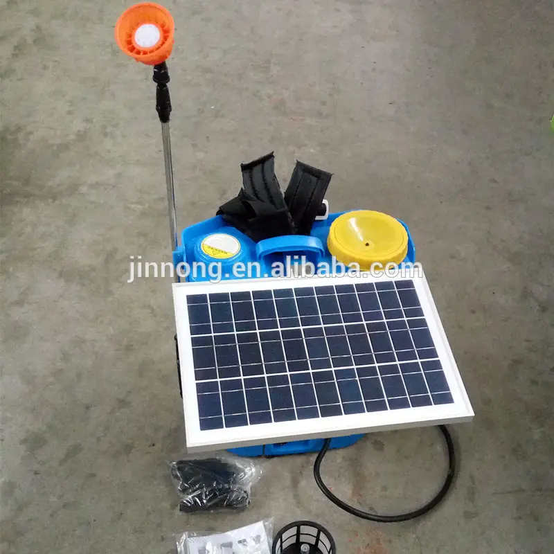 New energy 20L solar electric agricultural knapsack solar power sprayer