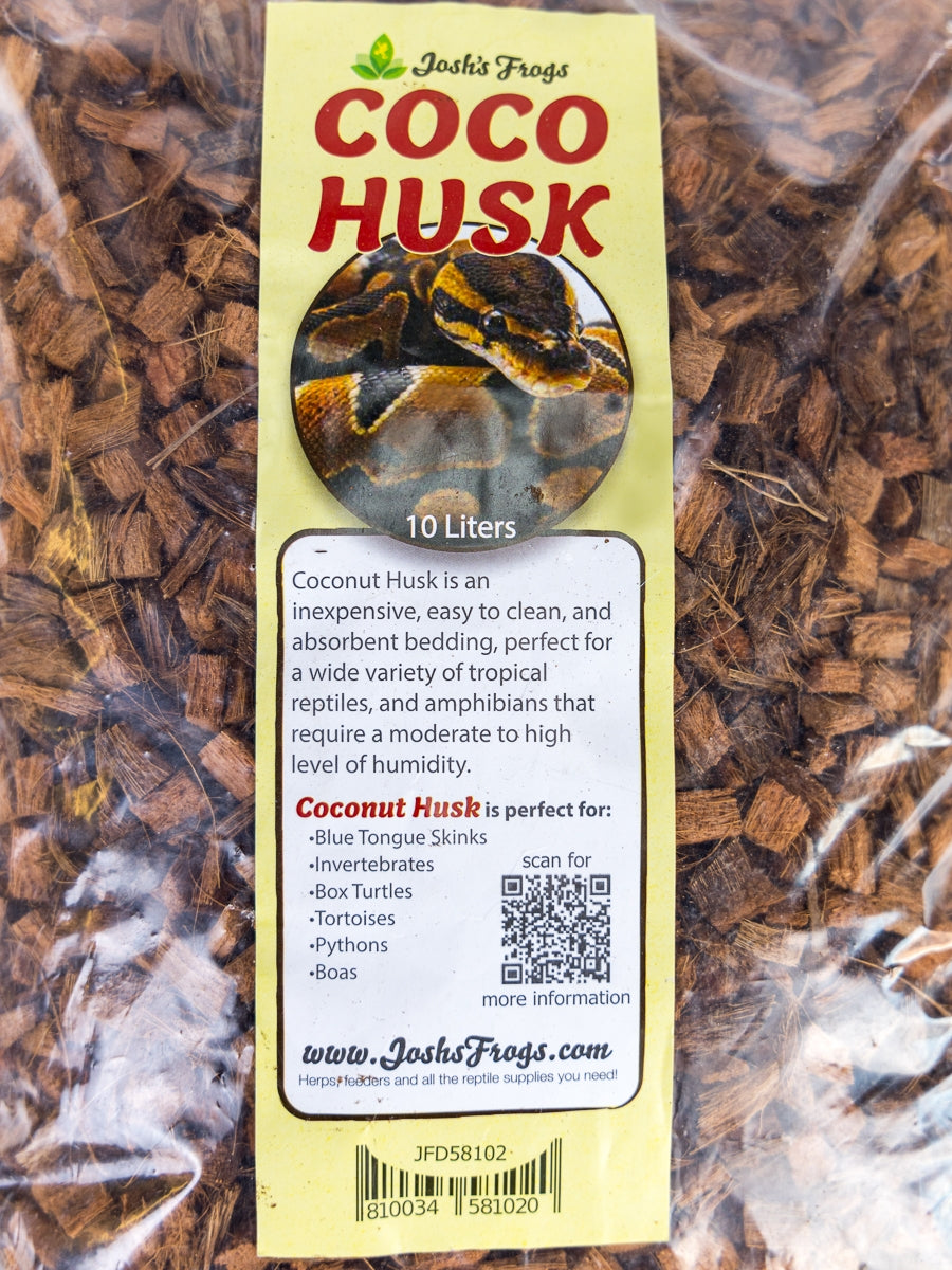 Josh's Frogs Loose Coco Husk Chips (10 Liters)