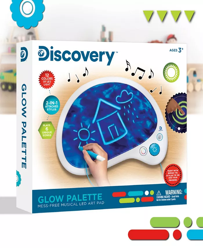 Discovery Kids LED Glow Drawing Palette