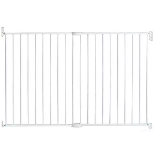 Munchkin Extending XL Tall and Wide Hardware Baby Gate， White