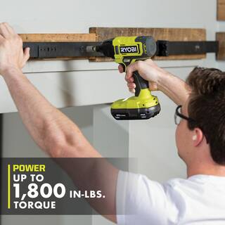 RYOBI ONE+ 18V Cordless 6-Tool Combo Kit with 1.5 Ah Battery 4.0 Ah Battery Charger and FREE 2.0 Ah Battery (2-Pack) PCL1600K2-PBP2006