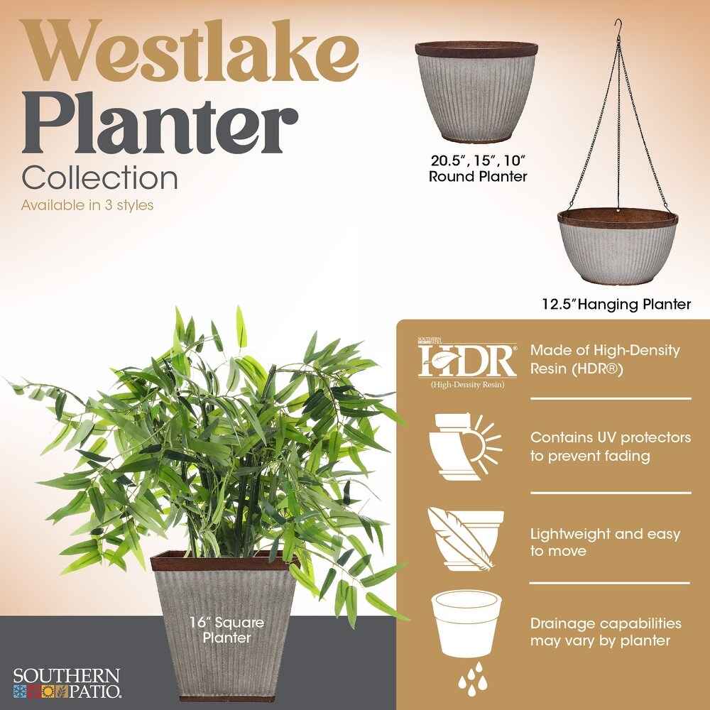 Southern Patio Westlake Planter
