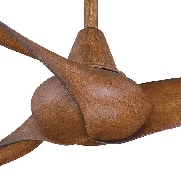 Wave Ceiling Fan in Distressed Koa Finish by Minka Aire Shopping - The Best Deals on Ceiling Fans | 27001599