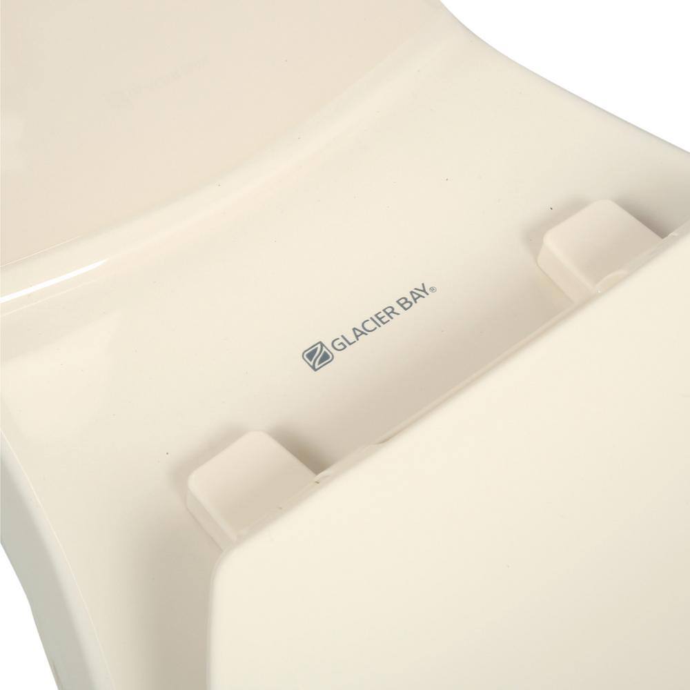 Glacier Bay 2-piece 1.1 GPF1.6 GPF High Efficiency Dual Flush Elongated Toilet in Bone N2316-BNE