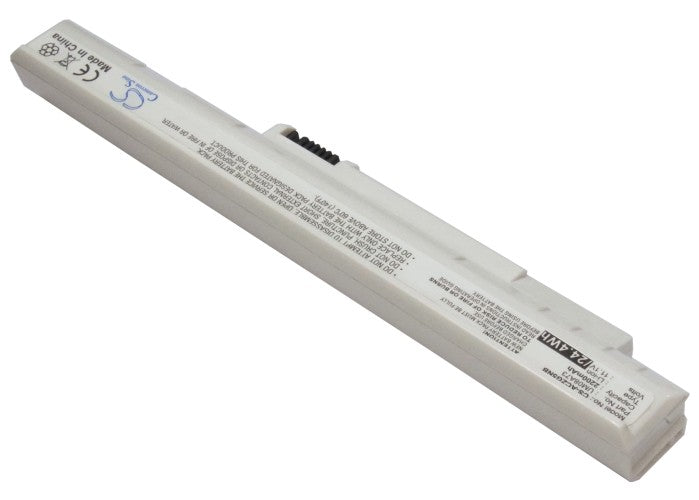 Acer Aspire One Aspire One 531H Aspi White 2200mAh Replacement Battery BatteryClerkcom Laptop and Notebook