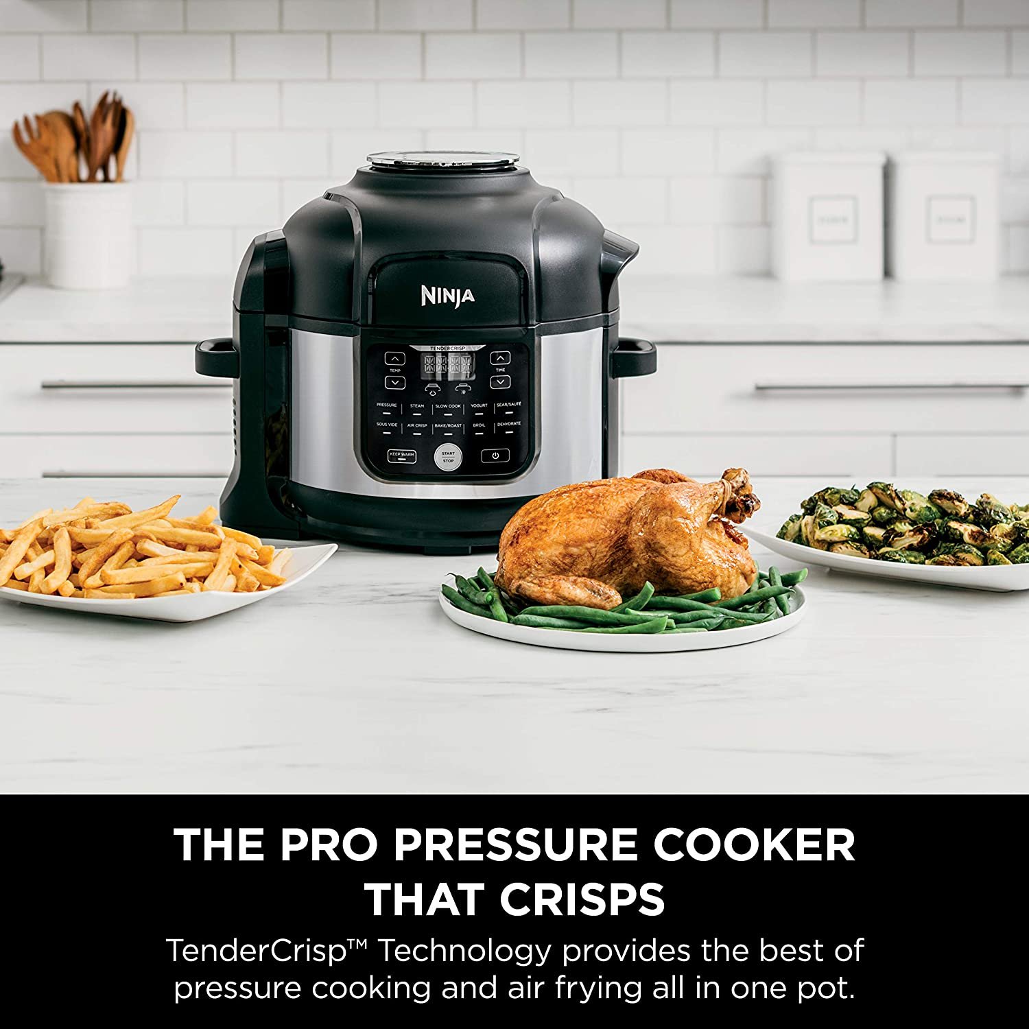 Ninja FD302 Foodi 11-in-1 Pro 6.5 qt. Pressure Cooker and Air Fryer