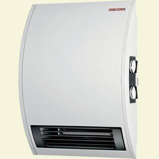 Stiebel Eltron Wall-Mounted Electric Fan Heater with Timer CKT 15E