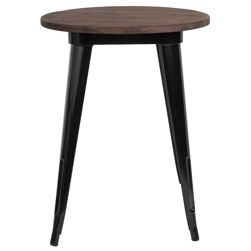 Flash Furniture Round Mixed Media End Table