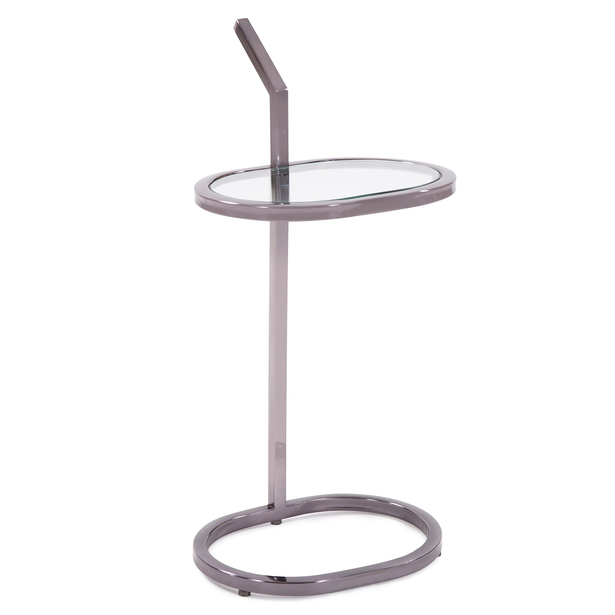 Oval Stainless Steel Drink Table