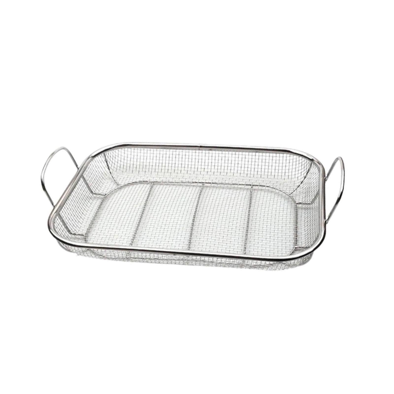 Vegetable Barbecue Basket Grill Basket Portable Rectangle For Meats And Fish