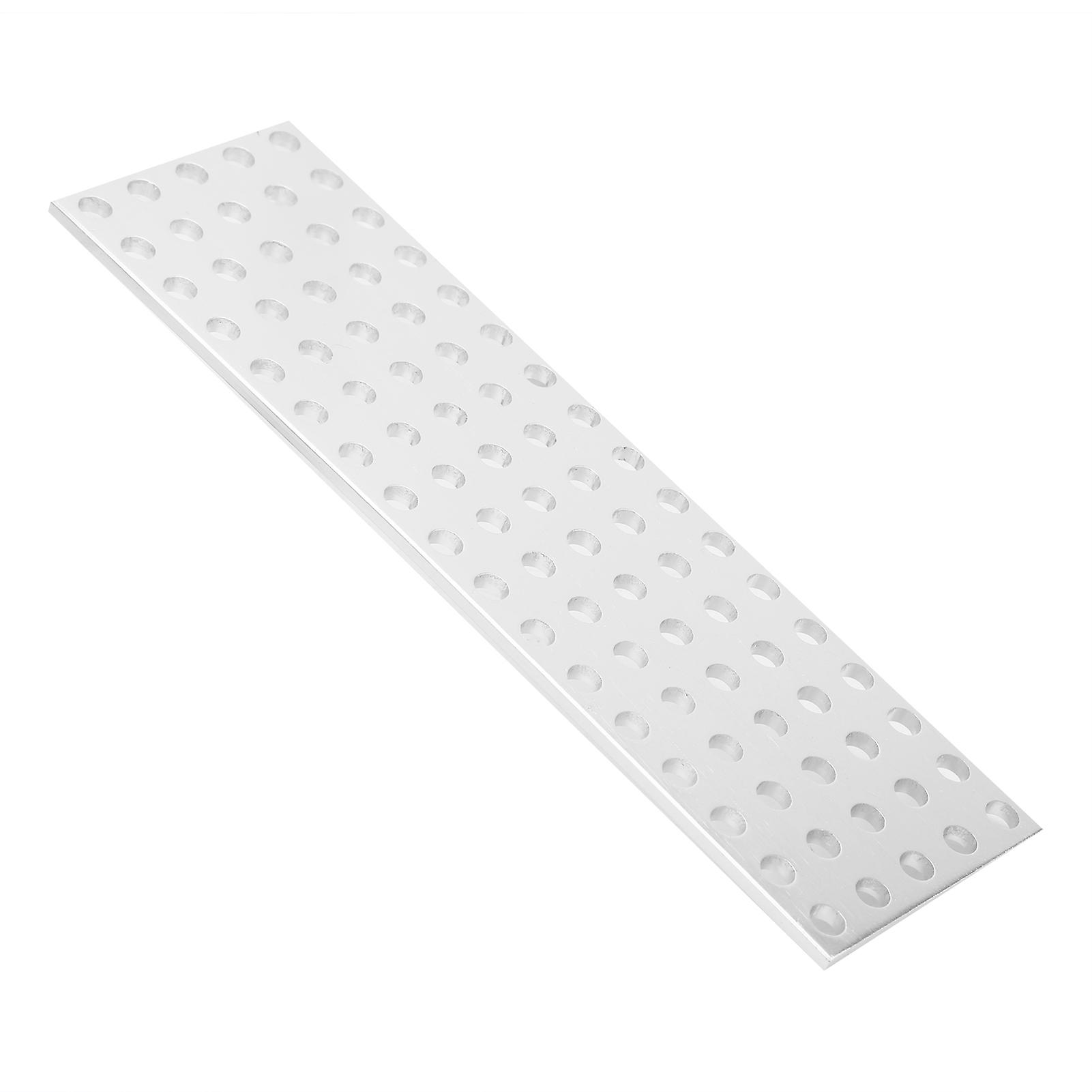 Aluminum Grid Plates Simple Mesh Orifice Board 311600400136 5 X 17 Holes 40 X 136mm