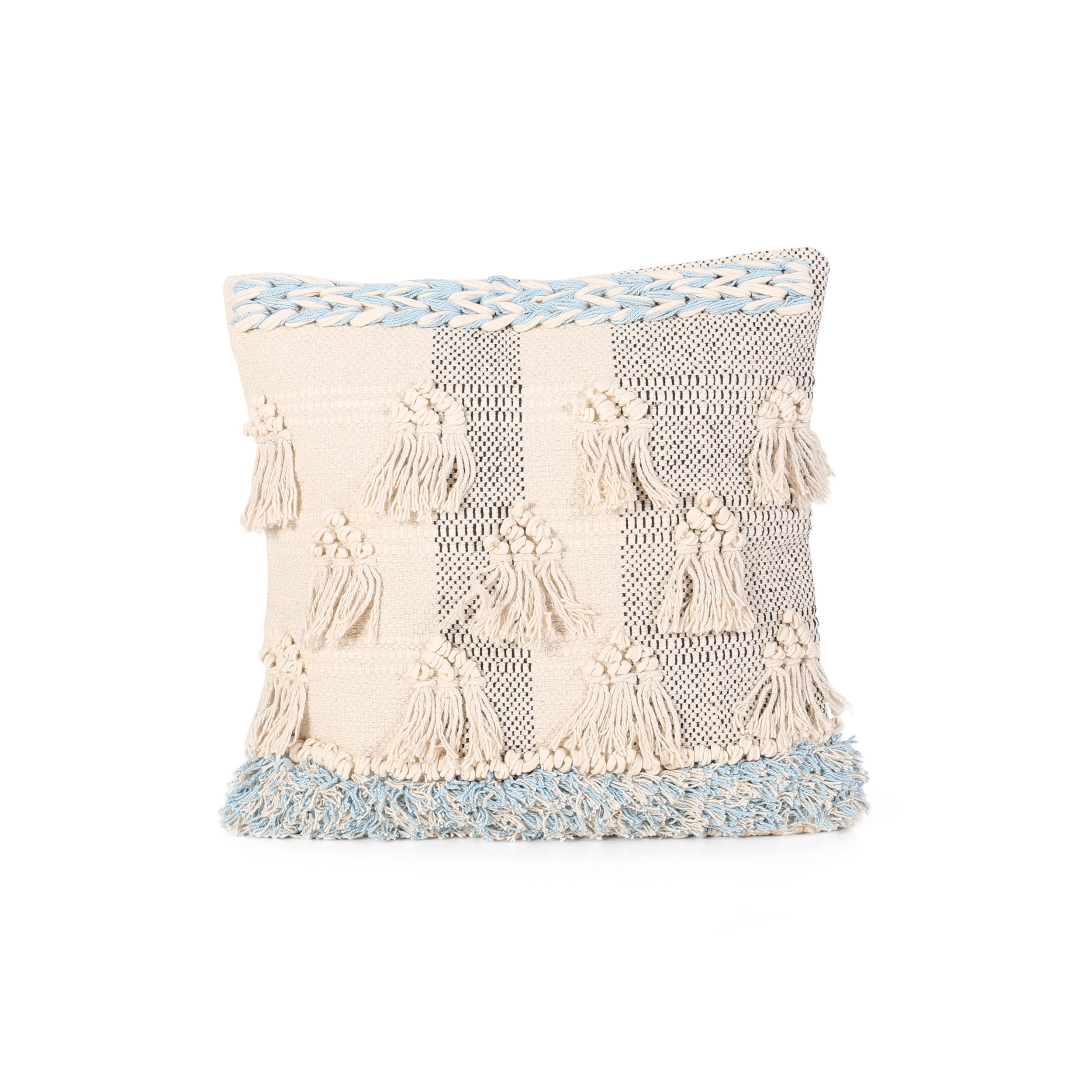 Stacy Boho Cotton Pillow Cover