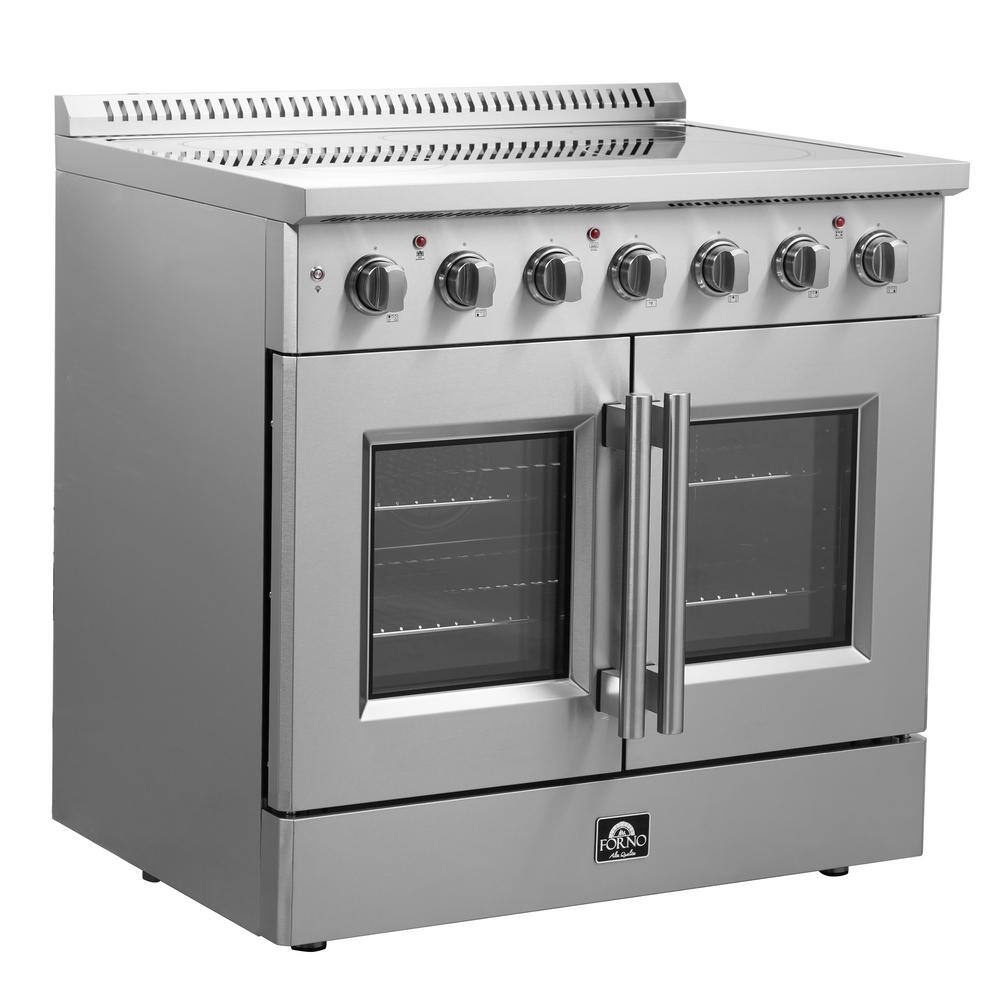 Forno Galiano 36 in. Freestanding French Door Electric Range FFSEL6917-36