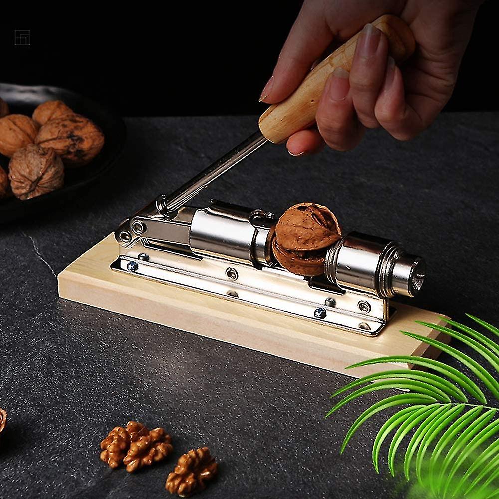 Manual Nutcracker，nut Crackers Stainless Walnut Tongs Chestnut Tongs Nutcracker Tongs Kitchen Nut