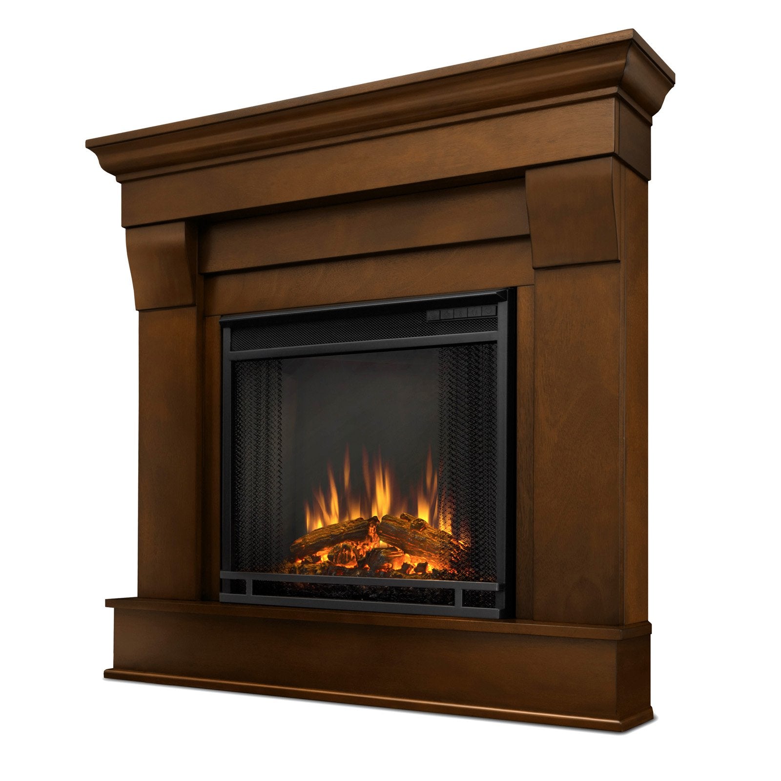 Real Flame Chateau Corner Electric Fireplace - Espresso