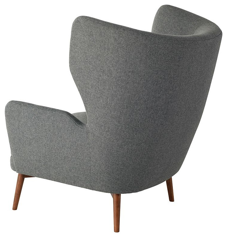 Nuevo Furniture Klara Single Seat Sofa   Midcentury   Armchairs And Accent Chairs   by Unlimited Furniture Group  Houzz