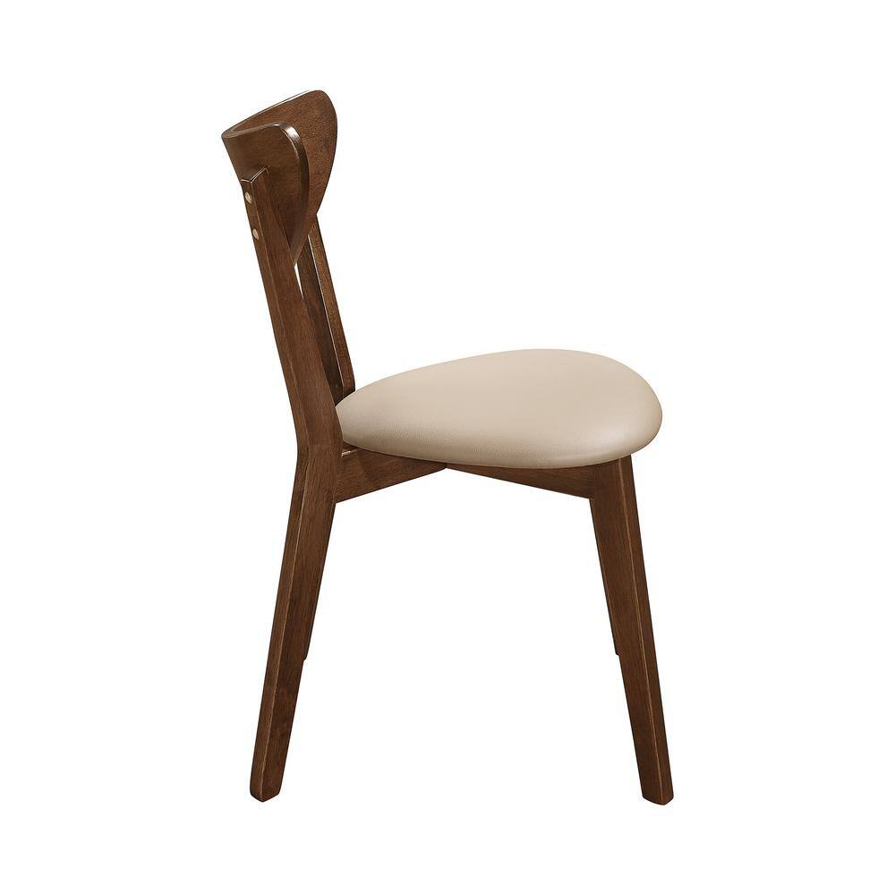 Coaster Kersey Collection ChestnutCappuccino Wooden Dining Chair (Set of 2) 103062